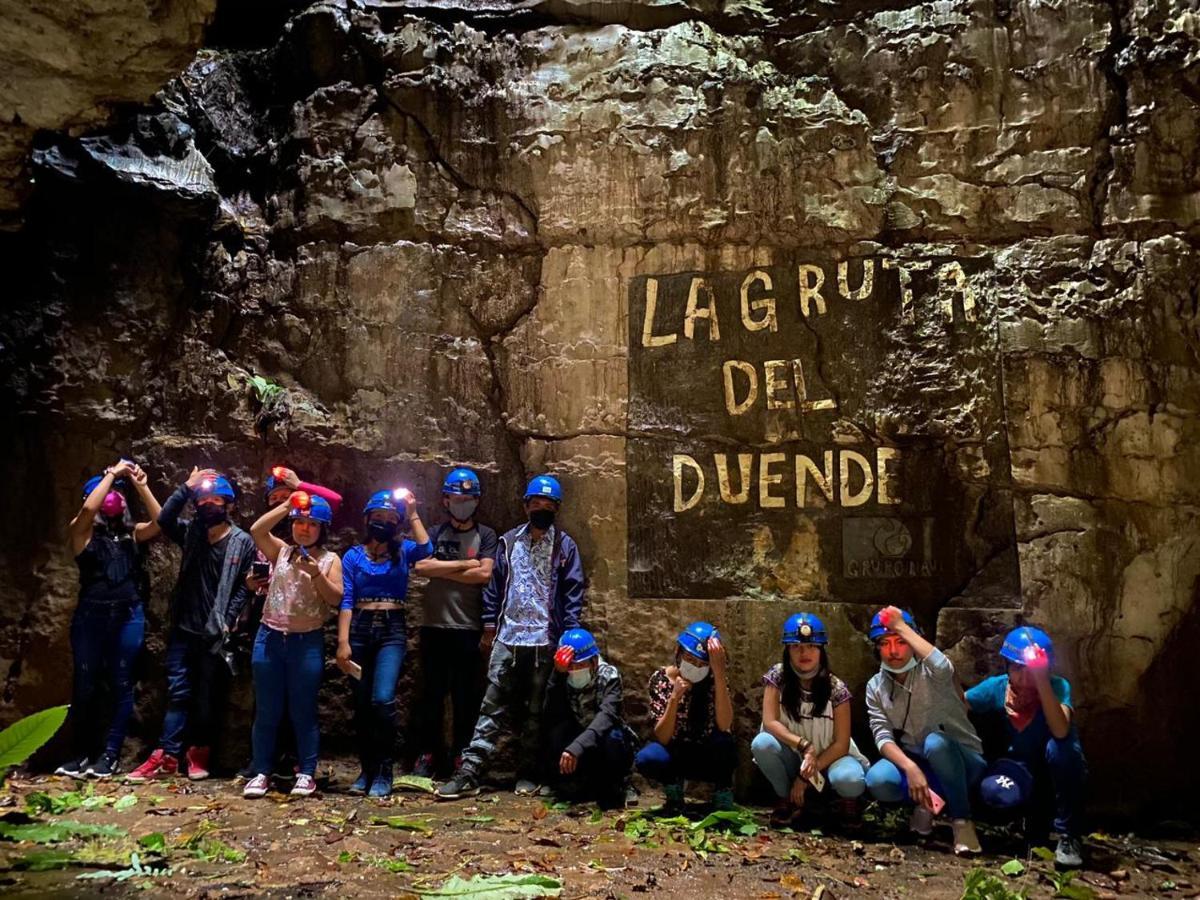 Camp La Gruta Del Duende Hotel Cuetzalán del Progreso Екстериор снимка